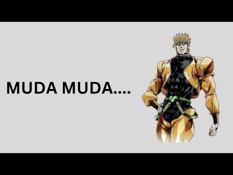 Dio MUDA MUDA.. || Sound Effect || JoJo's Bizarre Adventure