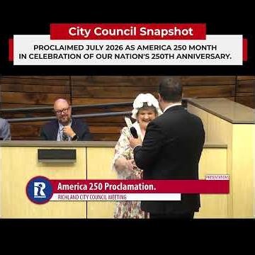 Richland City Council Snapshot, June 16 2026 #shorts