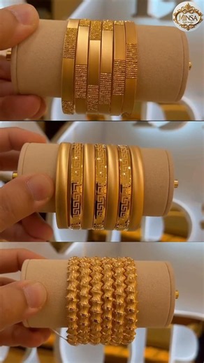 Latest Gold Bangles Designs 2026 | Luxury 22K Gold Bangles Collection | Bridal Gold Jewelry #viral