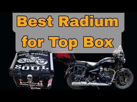 Best Radium Sticker for Bike Top Box – Night Visibility Upgrade!
