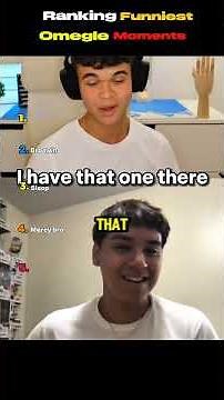 Ranking the FUNNIEST Omegle moments ever 😂💻