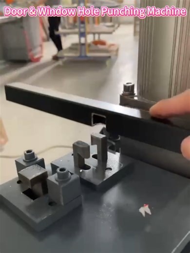 Door & Window Hole Punching Machine We can accept to customize machine according to your drawing! Welcome to inquiry us any time! #punchingmachines #aluminum #aluminumprofile #aluminumprocessing #aluminumequipment #aluminumdoor #aluminumwindows #aluminumpunching