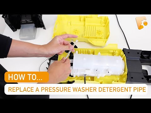How to Replace a Karcher Pressure Washer Detergent Suction Pipe Hose (K3)