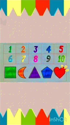 Numbers 1-10 writing | बच्चोंकी पहली गिनती। Easy #onetwothreefour one #numbertalks #lovenumbers