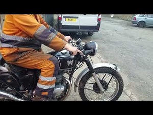 1953 Matchless G11 600cc at Andy Tiernans #09403MCH