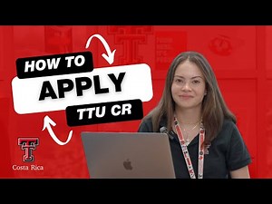 How To Apply - Texas Tech University Costa Rica