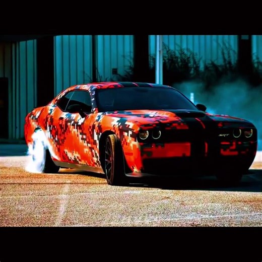 "Dodge Challenger - Minecraft Skin Edition 8K 💎 #dodgechallenger #car"