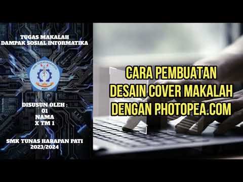 CARA BUAT COVER MAKALAH DI PHOTOPEA