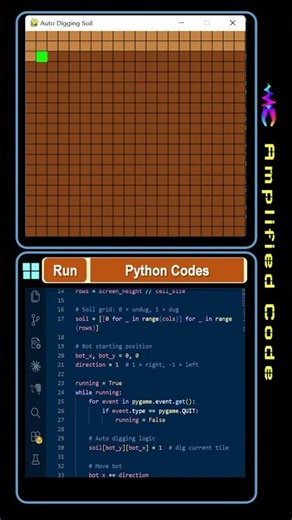 Auto Digging | Python Pygame