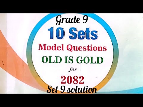 Class 9 Science Neema publication Model Set9 solution #science9th #pabson #npabson