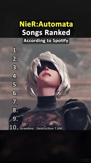 NieR Automata Songs Ranked