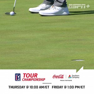 TOUR Championship - Live on ESPN Don’t miss our featured coverage from the final event of the FedExCup Playoffs. Watch the top 30 in the standings vie for the TOUR Championship title at East Lake Golf Club. Coverage Starts | Thur 9/20 @ 10:00 AM/ET Featured Holes | Fri 9/21 @ 1:00 PM/ET | ESPN