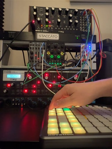 I Asked AI for a Deadmau5-Style Pluck… Then Patched It Prompt 1: make me an edm deadmaus inspired eurorack plucked part for modular synths. make it fast exciting and ill evolve the sound design parts Prompt 2: give me some eurorack basslines that are slow moving and evolving Prompt 3: write me a cool arp part for a eurorack module like brains. ill make the sounds for plucked but you need to create the music for it Gear: Moog Mother32 and Moog Slim Phatty AI: Staccato’s AI Instrument™ #eurorack #