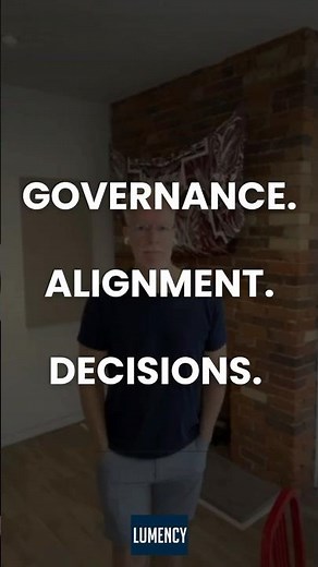 Sponsorship Governance, Alignment and Decision-Making