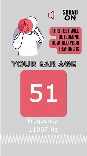 Your Ear Age Test #frequency #sound