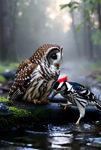 Stunning Red Breasted Parrot by the Water ✨🦜 #4knature #birds #birdsong