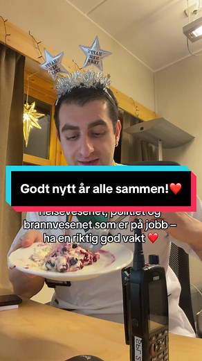 Godt nytt år fra sykepleiere over hele Norge!