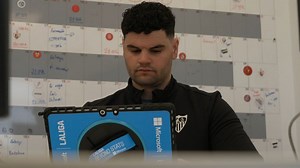 How does Beyond Stats help Sevilla CF prepare their set place strategy?