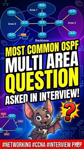 Multi Area OSPF Design Question #ospf #bgp #routingconcepts