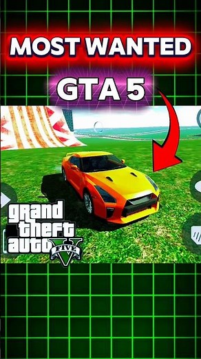 most wanted gta 5 | #shorts #gaming #trending