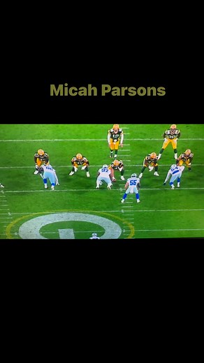 Green Bay Packers Micah Parsons Micah has gone fo Lambeau Field one time in 2022. This is what the #GoPackGo witnessed. #BaldysBreakdowns | Brian Baldinger