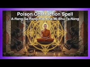Arahant's Shield Protection Spell Against "Poison Mouth" Curses and Black Magic