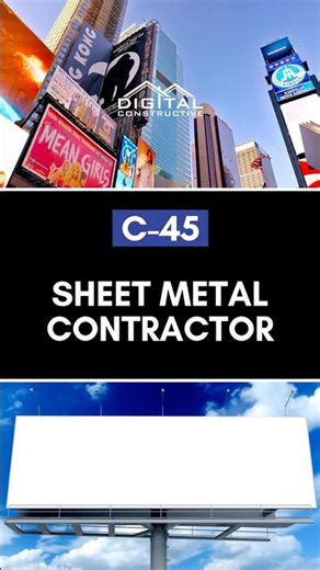 Jobs You Can Bid With a C-45 License! Sign Installation Contractor License in California!
