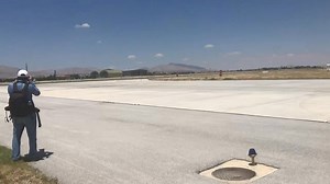 JF-17 Thunder of the Pakistan Air Force returns to its dispersal at Konya air base in Turkey | Mark Rourke Aviation Photography