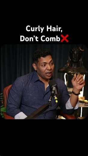 Curly Hair, Don’t Comb, Why? #hairtransformation #curlyhair #shorts