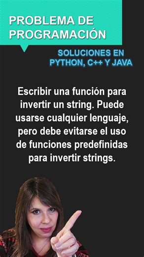Ejercicio de programación con soluciones en Python, Java y C (♻️ Re-Post) Ver en el blog: https://patriciaemiguel.com/ejercicios/python/java/c /2019/09/03/problema-entrevista-strings.html #TBT #programación #programador #python #listas
