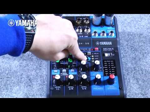 YAMAHA MG06 MG06X Using Guide