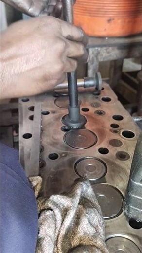 How to Grind Engine Valves by Hand. Valve Grinding Technique Head Valve Seating & Lapping Guide