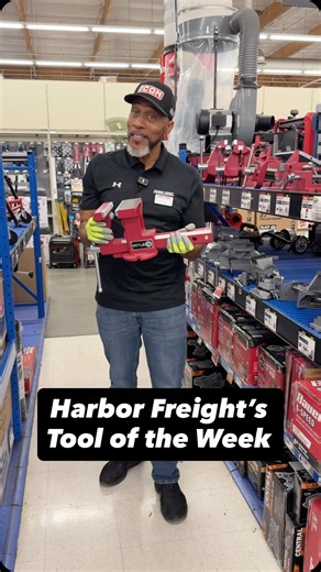 Harbor Freight’s Tool of the Week: The #Doyle 6 inch Hitch #Vise. This rugged vise is made of 60,000 PSI ductile iron and features 7,700 lbs of clamping force. Available only at #HarborFreight! #hitchvise | Harbor Freight