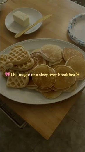 Slumber party breakfast