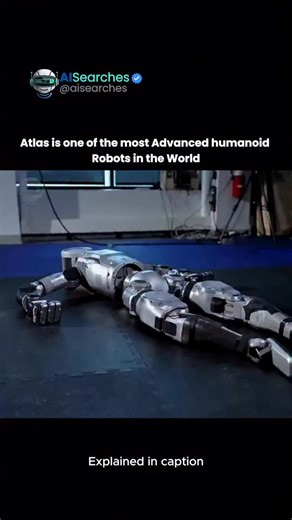 Artificial Intelligence & AI Technology on Instagram: "Meet Atlas: the next-level robot from Boston Dynamics. 🤖💨 Atlas moves like a human; it can run, jump, and even land backflips while staying perfectly balanced. What sets it apart is its ability to think and adapt in real time using smart sensors and AI. It doesn’t just follow commands; it reacts to its environment. Powered by advanced motors and algorithms, Atlas handles everything from parkour feats to practical warehouse tasks, offering 