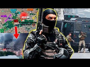 🇧🇷⚠️ The MEGA POLICE OPERATION Against the RED COMMAND in RIO de JANEIRO 🔴💀 132 BAJAS!