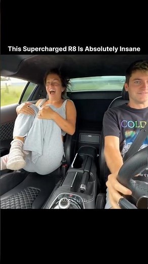 POV: Your First Ride In A Supercharged R8 💀
