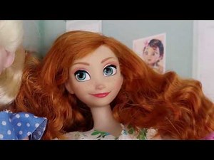 Morning routine for my Elsa and Anna Dolls | Disney Frozen