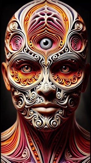 Pattern Safari | Rapid Morphing Psychedelic Faces | Trippy Visual Journey