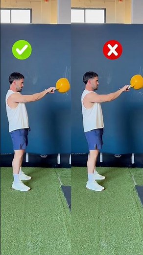 CUIDADO con este error en tu Kettlebell Swing ⚠️ #crossfit #fitness #tutorial