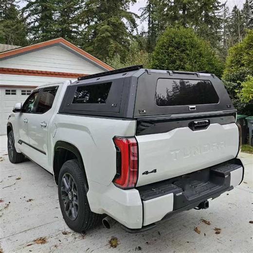 Camper Shells Truck Accessories Truck Canopies for Toyota Tundra Hard Truck Toppers Waterproof Caps Hilux Tacoma L200 Canopy