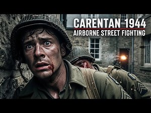 🎬 STREETS OF FEAR — U.S. AIRBORNE AT CARENTAN (1944) ⚔️🌫️