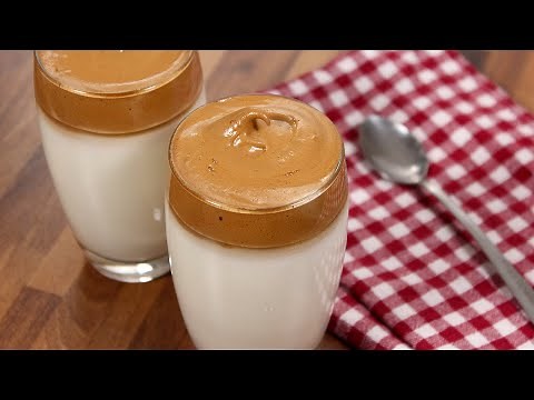 Dalgona Coffee | 2 Minutes Iced Dalgona Coffee, Easy and Tasty