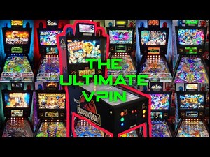 The BEST 4K Virtual Pinball Machine In The USA!!! Rec Room World Ultra VP 5.0 FULL REVIEW!!!