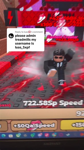 Replying to @luas💢 #keyboardescape #admintreadmill #fyp #free #roblox | Roblox