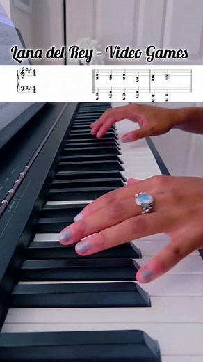 Video Games by Lana del Rey #pianochords #piano