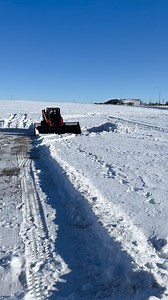 144” extra large bucket. Move snow and light material fast. #snowremoval | Swift Fox Industries
