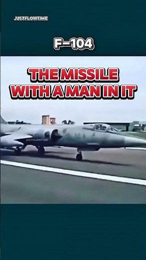 Lockheed F-104 Starfighter — The Supersonic “Missile with a Man in It” #military