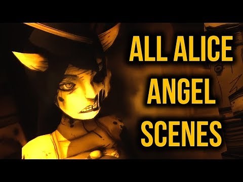 ALL ALICE ANGEL CUTSCENES! Bendy and the Ink Machine
