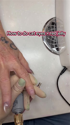 Stunning Layered Cat Eye Nails Tutorial